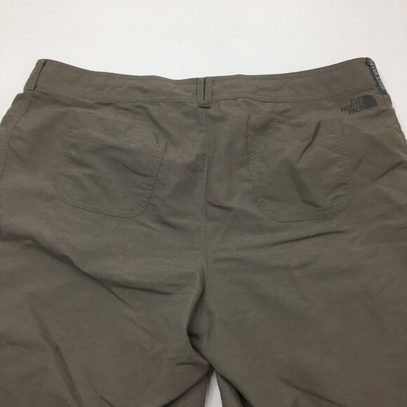 THE NORTH FACE Brown/Stone Drawstring Waist Adjustable Hem Activewear Shorts - Picture 13 of 14